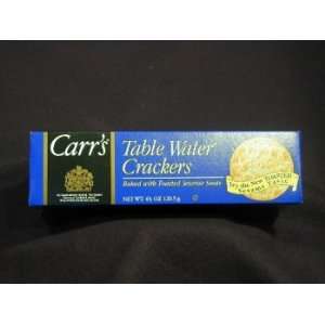 Carrs Water Crackers with Sesame Seeds Grocery & Gourmet Food