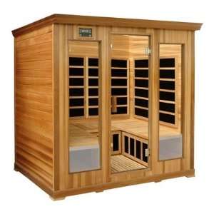  4 Person Luxury Cedar Infrared Sauna