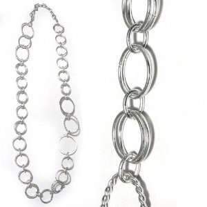  SG Paris Neck Chaine 75 Cms Silver Argente Necklace Long 