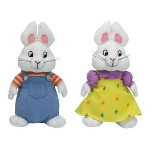  Ty Beanie Baby Max & Ruby Set Toys & Games