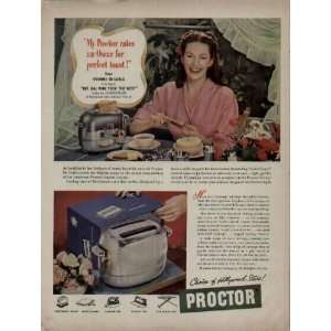   Universal International Picture.  1949 Proctor Toaster Ad, A4240