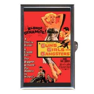  FILM NOIR GUNS GIRLS GANGSTERS Coin, Mint or Pill Box 