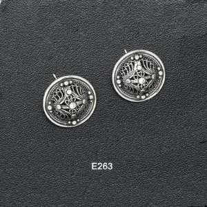  Ethnic Disc Shaped Earrings