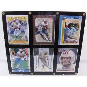  Burbank Sportscards Tennessee Titans Earl Campbell  6 Card 