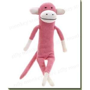  Paul Frank 17 Julius Knitted Monkey (Chenille/Pink) Toys 