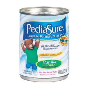  PEDIASURE W/FIB INST VANILLA 58220 8 OZ Health & Personal 