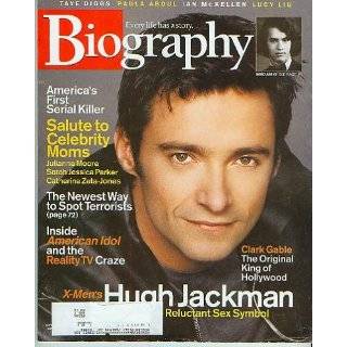 Biography Magazine May 2003   Hugh JackmanClark GableCelebrity 