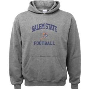 Salem State Vikings Sport Grey Youth Varsity Washed Football Arch 