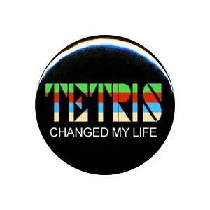  1 Nintendo Tetris Changed My Life Button/Pin 