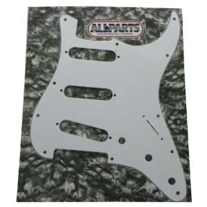 All Parts PG 0552 035 White 3 Ply Pickguard for Strat 