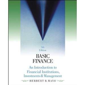  H.B. Mayos Basic Finance(Basic Finance An Introduction 