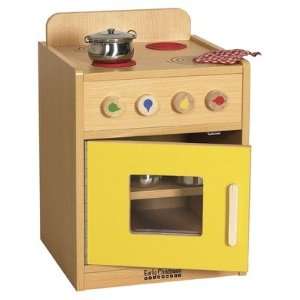  ECR4Kids ELR 0746 Colorful Essentials Play Stove Color 