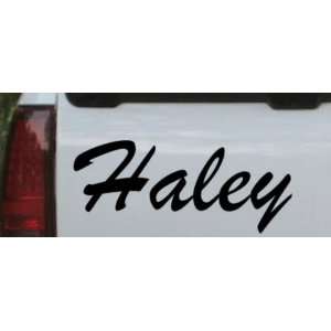  Black 20in X 8.0in    Haley Car Window Wall Laptop Decal 