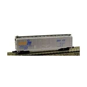  Therm Ice 50 Reefer N Scale Freight Train Car With Knuckle 