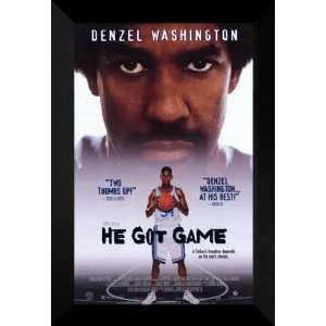  He Got Game 27x40 FRAMED Movie Poster   Style B   1998 