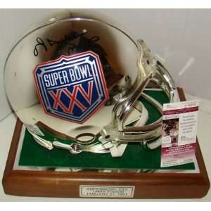   SB XXV F S Proline Chrome   Autographed NFL Helmets