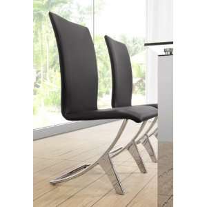  Zuo Modern Delfin Chair Black   102101 Furniture & Decor