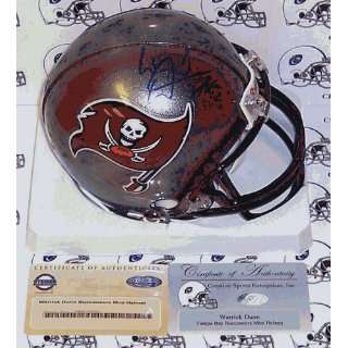   Riddell   Autographed Mini Helmet   Tampa Bay Bucs