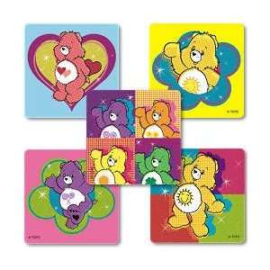 Glitter Care Bears Stickers (25) 