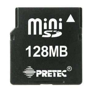  PRETEC 128MB miniSD Card Electronics