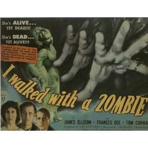  I Walked With a Zombie Movie Poster (11 x 17 Inches   28cm 