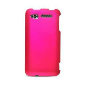  HTC Merge Rubberized Shield Hard Case   Hot Pink Cell 