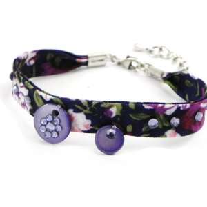  Bracelet Liberty purple rhinestone. Jewelry