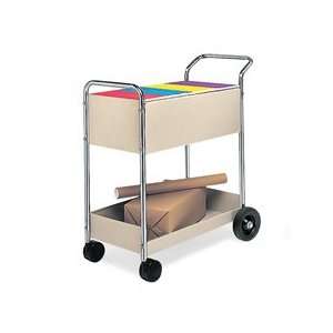  Fellowes Mfg. Co. Products   Steel Mail Cart, 16 1/4x38 