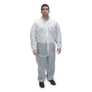 Polypropylene Protective Clothing, Collared Coverall Coverall,Elastic
