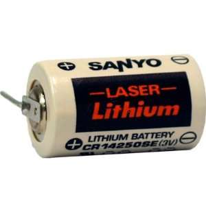   CR14250SET P1 850 mAh 3 Volt Lithium Battery 2 Pins