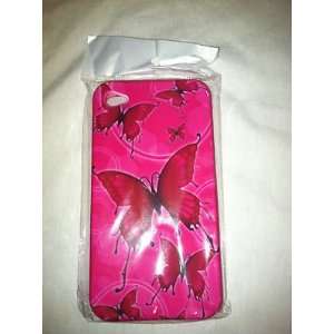  Beautiful Pink Butterfly iPhone Cover 