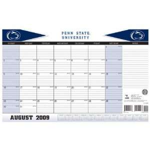   Nittany Lions 11x17 Academic Desk Calendar (August 2009  July 2010
