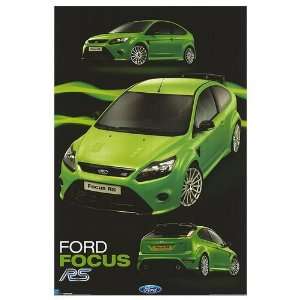  Ford Focus RS Movie Poster, 24 x 36