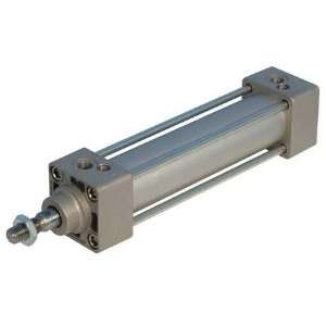 ISO Square Head Double Rod Metric Air Cylinders Air Cyl,40mm Bore,125m