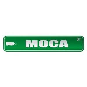   MOCA ST  STREET SIGN CITY PUERTO RICO