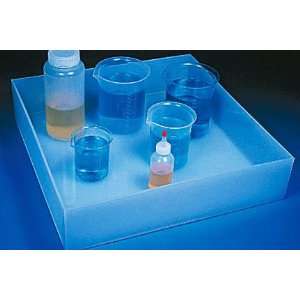   Polymeric Tray; Polypropylene; 15L x 20W x 3 in. H (38 x 51 x 7.6cm