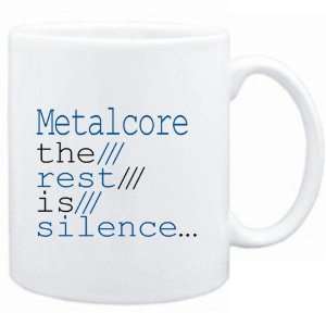 Mug White  Metalcore the rest is silence  Music 
