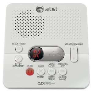  AT&T 1740 Digital Answering System with Time/Day Stamp 