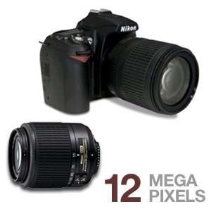  Nikon D90 DSLR Camera and 18 105mm DX VR Lens and  