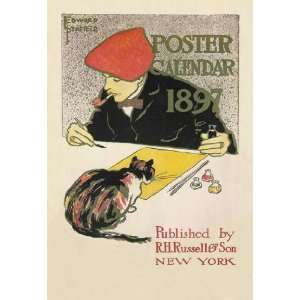   By Buyenlarge Poster Calendar 1897 20x30 poster