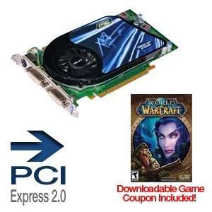  PNY GeForce 9800 GT EE w/ Game Coupon Electronics