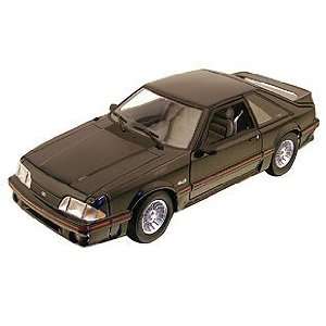    GMP GMP1801831 1 18 1989 Ford Mustang GT, Black  Red Toys & Games