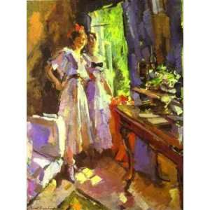  Hand Made Oil Reproduction   Constantin Alexeevich Korovin 