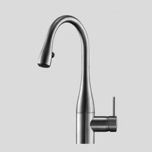 KWC 10.111.102.000 Chrome Eve Single Handle Pullout Kitchen Faucet 