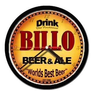  BILLO beer and ale cerveza wall clock 