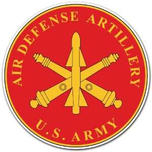  Air Defense Artillery ADA US Army Sticker 4x4 