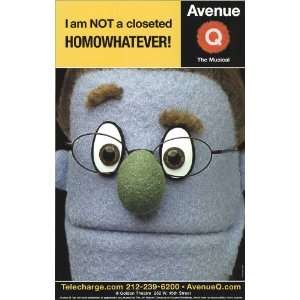  Avenue Q Poster Broadway Theater Play D 27x40