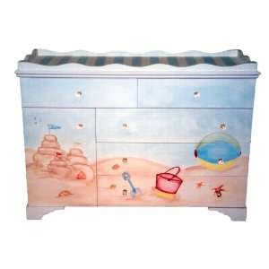  Beach Scape Dresser/Changing Table Baby