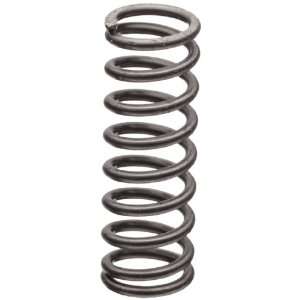 Music Wire Compression Spring, Steel, Inch, 0.18 OD, 0.02 Wire Size 