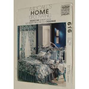  Bedroom Essentials McCalls Home Decorating Sewing Pattern 